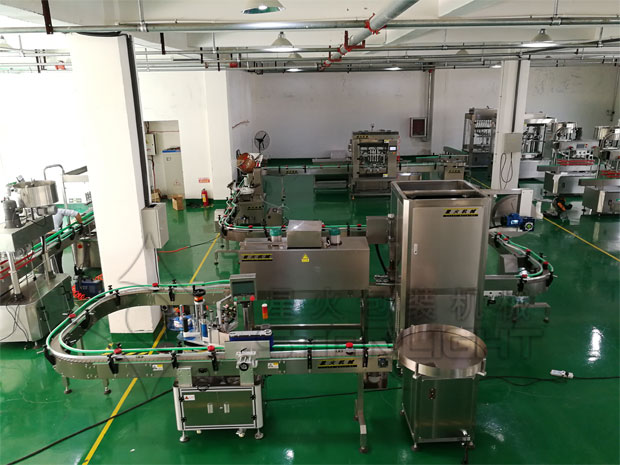 星haha体育酱料灌装机设备展示