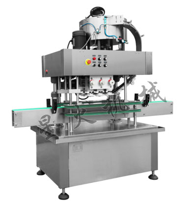 新型haha体育直列式旋盖机-玻璃瓶旋盖机