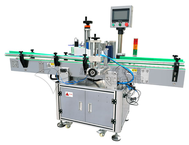 haha体育侧面定位贴标机设备