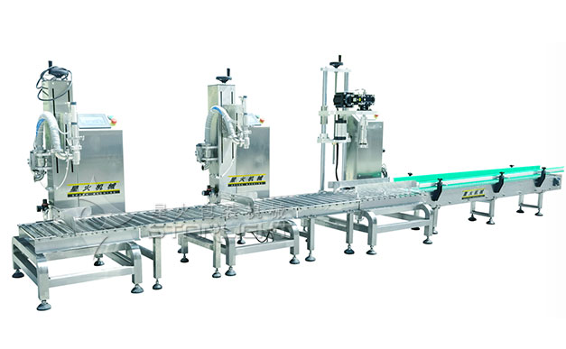 塑料桶装调味品灌装机